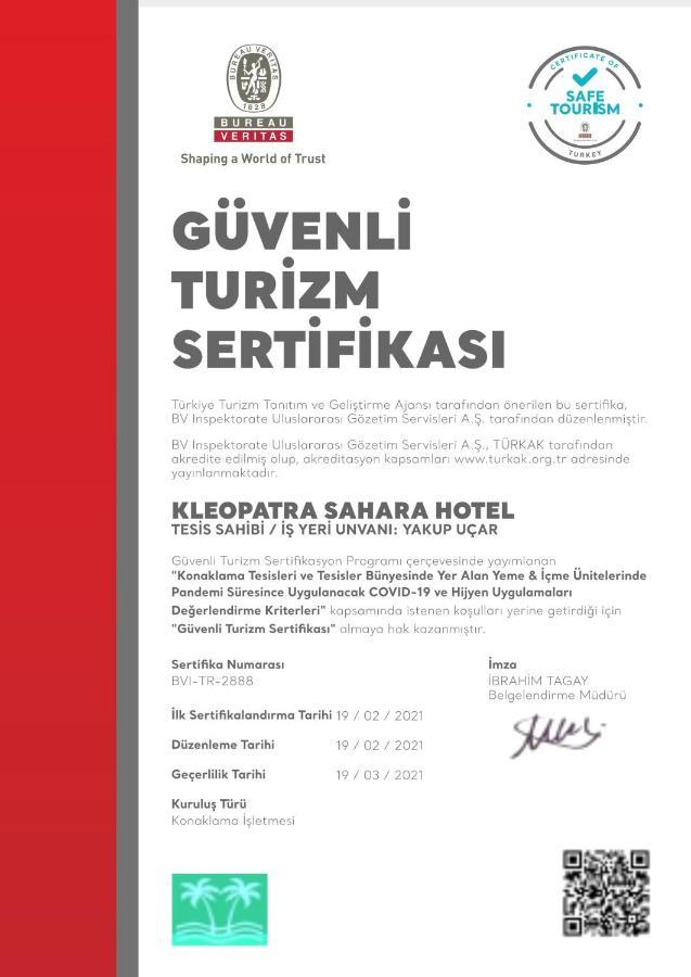Kleopatra Sahara Hotel Alanya Exterior photo